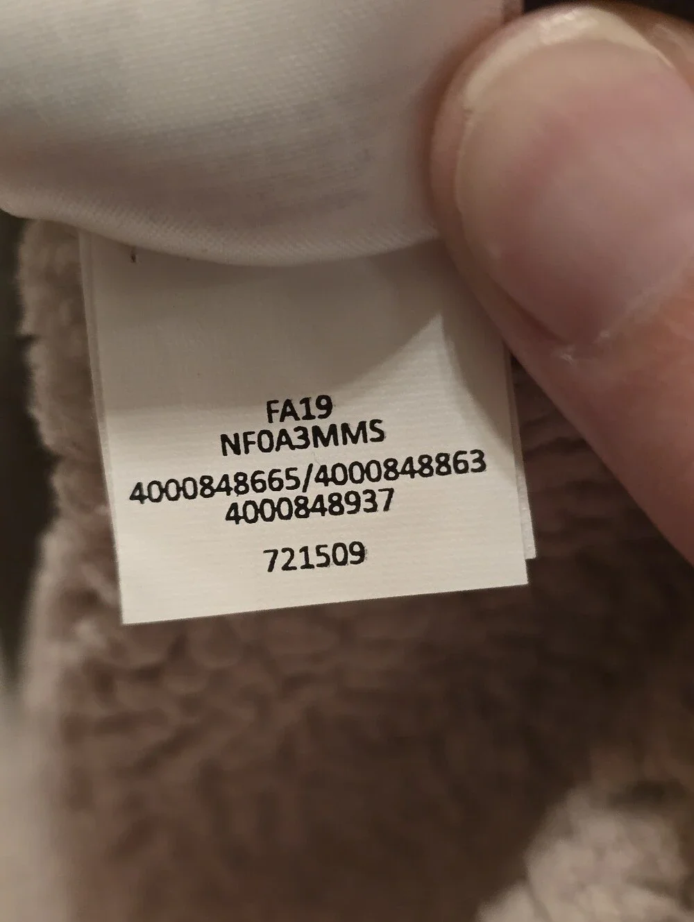 The North Face Men's Sherpa Patrol 1/4 Snap Fleece Pullover XL Taupe Gray Green